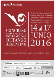 Congreso Universitario Internacional de Tango Argentino 
